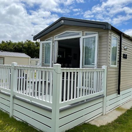 Luxury Caravan Cornwall Sleeps 4 Countryside View St Austell Extérieur photo