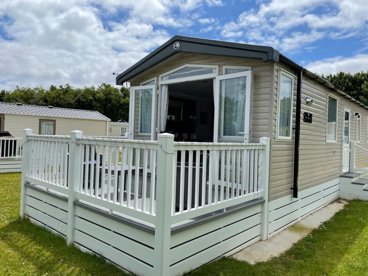 Luxury Caravan Cornwall Sleeps 4 Countryside View St Austell Extérieur photo
