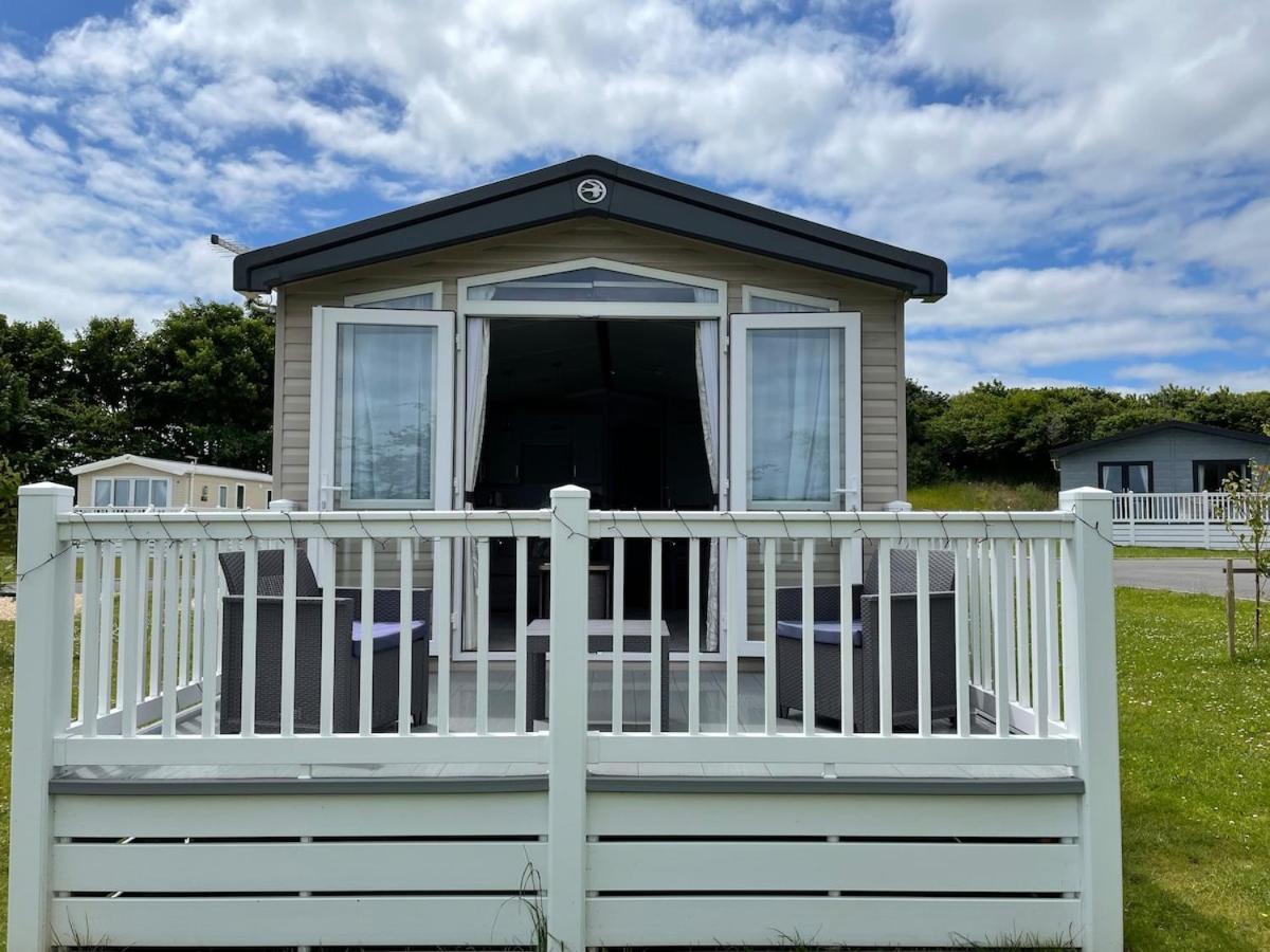 Luxury Caravan Cornwall Sleeps 4 Countryside View St Austell Extérieur photo